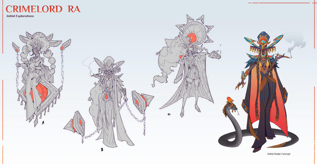 Crimelord Ra Ideations