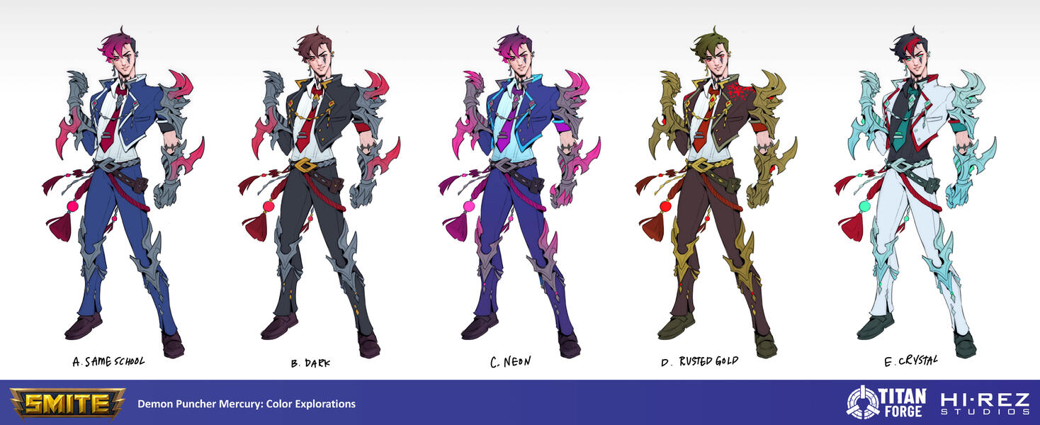 Demon Puncher Mercury Colors