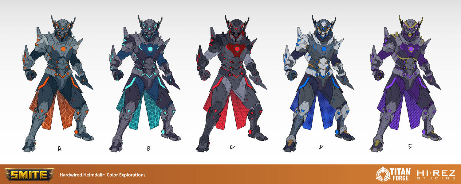 Hardwired Heimdallr Colors